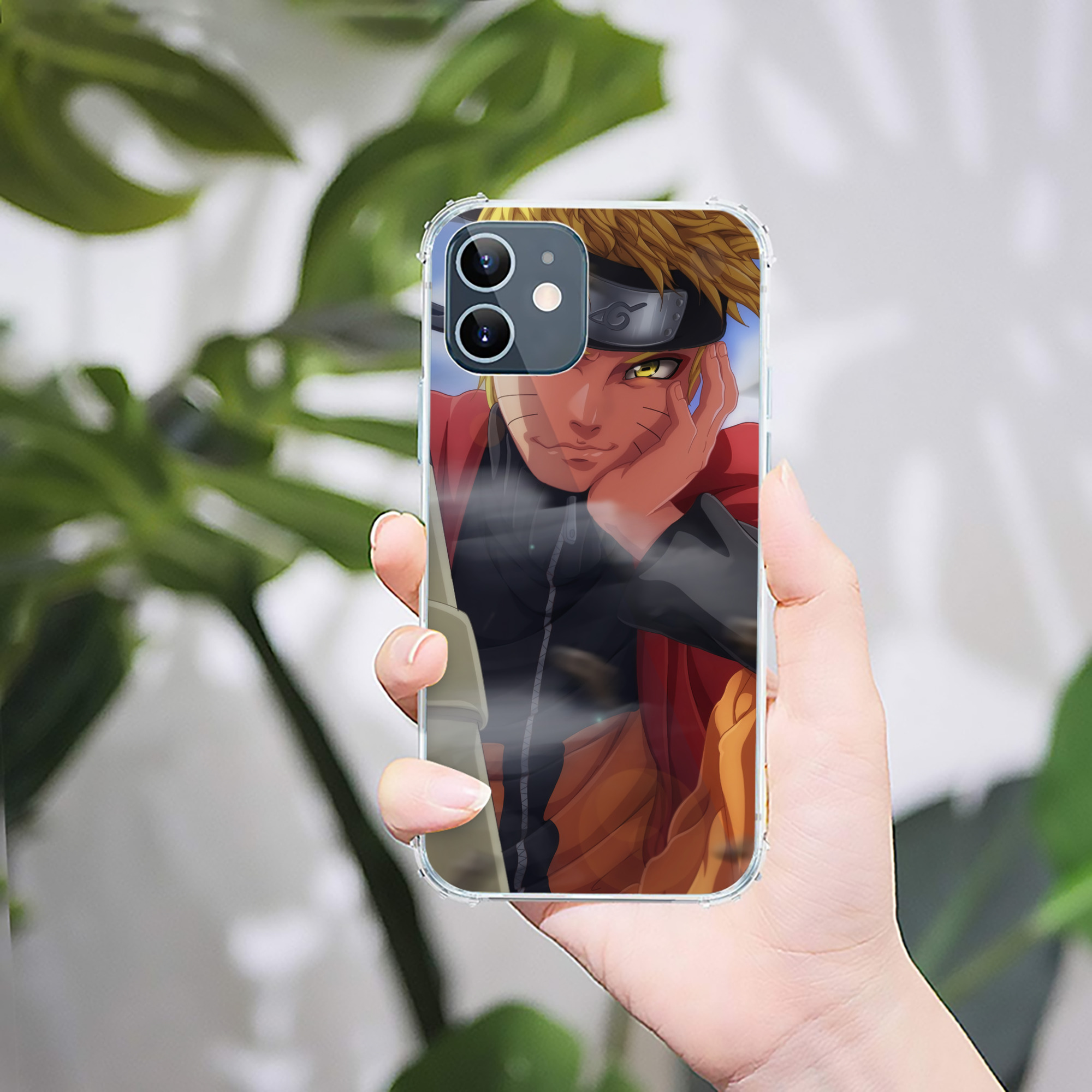 （画像用） NARUTO -ナルト- NARUTO -ナルト- 疾風伝 【iPhone 12シリーズ対応】透明スマホケース（クリアソフトケース）